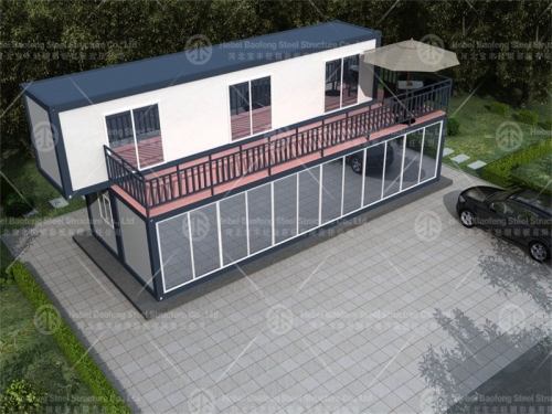 Prefabricated container house