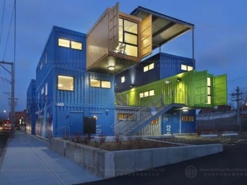 Prefabricated container house