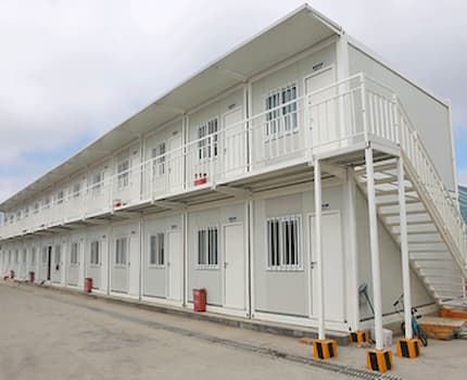 Container houses exported to Africa