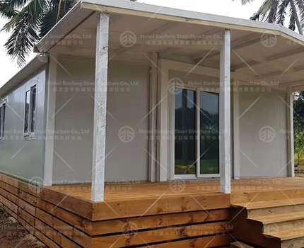Colombia 20FT expandable house with 2 bedrooms