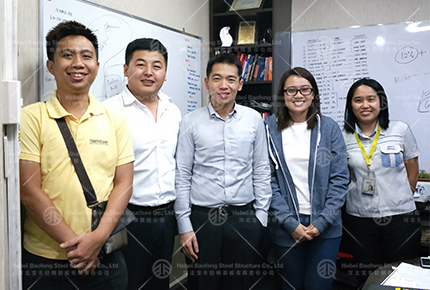 Visiting customers in Philippines