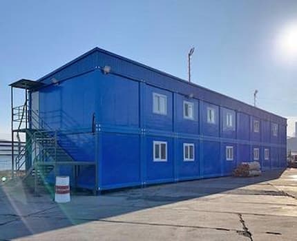 30 prefabricated container houses in Uruguay