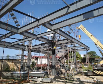 Four-Story Steel Structure Warehouse