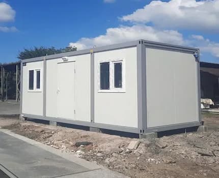 20-foot container hotel project in the United States
