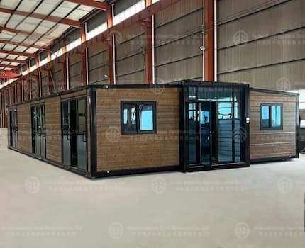 Prefabricated container expandable houses exported to the Philippines