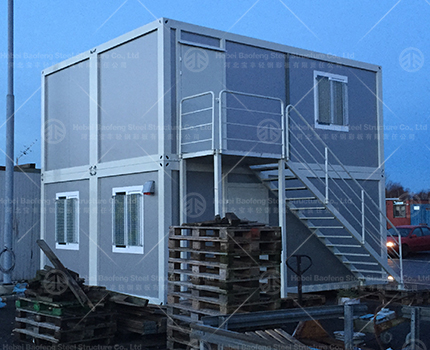 20FT Container house build in Sweden